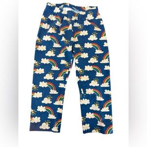 Hanna‎ Andersson Girl Size 140 US 10 Capri Leggings Rainbow